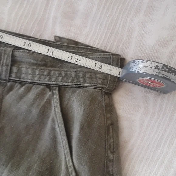 Artisan linen A-line skirt - Picture 2 of 11